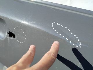 bontott PEUGEOT 2008 Jobb első Ajtó (Üres lemez)