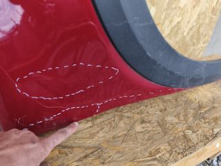 bontott PEUGEOT 2008 Jobb első Sárvédő