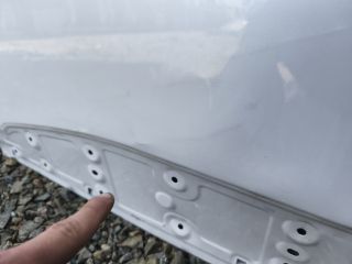 bontott PEUGEOT 2008 Jobb hátsó Ajtó (Üres lemez)