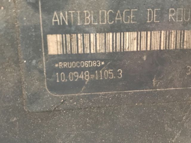 bontott PEUGEOT 206 ABS Kocka