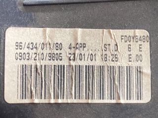 bontott PEUGEOT 206 Kilométeróra