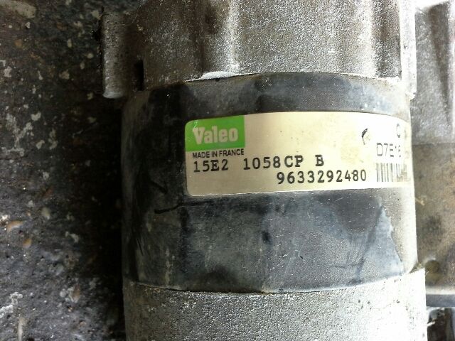 bontott PEUGEOT 206 Önindító