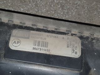 bontott PEUGEOT 206 Vízhűtő Radiátor (Nem klímás)