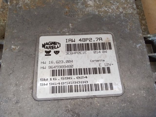 bontott PEUGEOT 206 Motorvezérlő