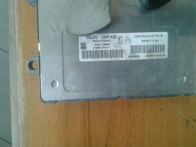 bontott PEUGEOT 206 Motorvezérlő