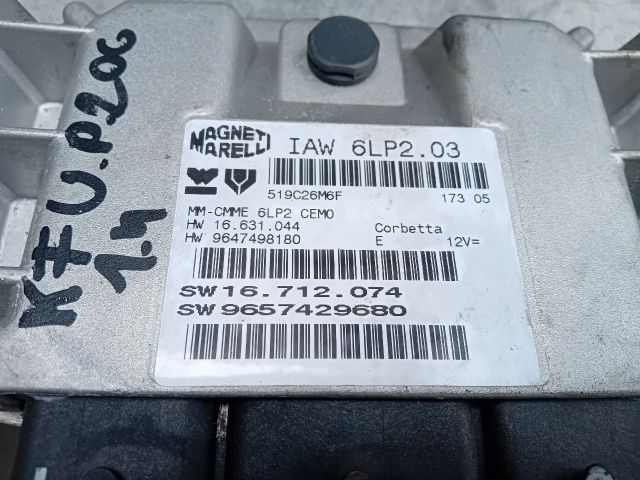 bontott PEUGEOT 206 Motorvezérlő