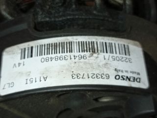 bontott PEUGEOT 206 Generátor