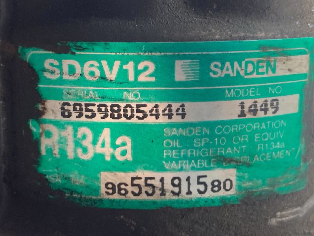 bontott PEUGEOT 206 Klímakompresszor