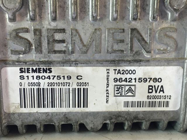 bontott PEUGEOT 206 Automata Váltó Elektronika