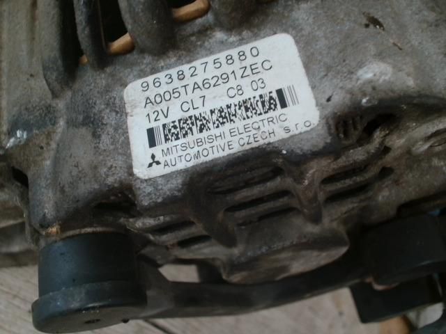 bontott PEUGEOT 206 Generátor