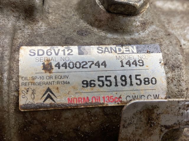 bontott PEUGEOT 206 Klímakompresszor