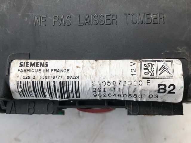 bontott PEUGEOT 206 Komfort Elektronika