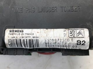 bontott PEUGEOT 206 Komfort Elektronika