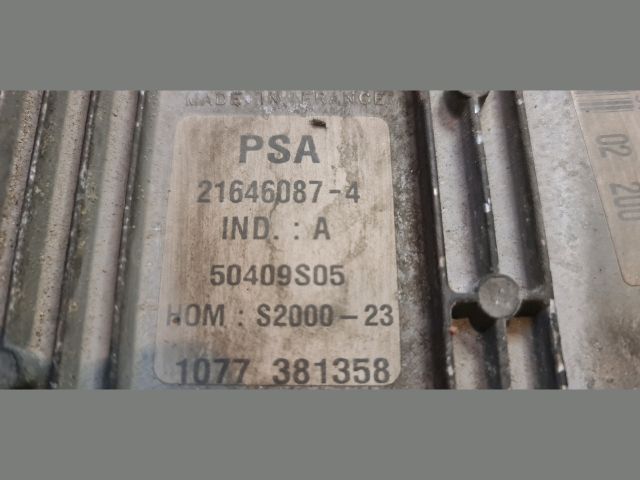 bontott PEUGEOT 206 Motorvezérlő Kábelköteg