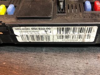 bontott PEUGEOT 206 Motorvezérlő