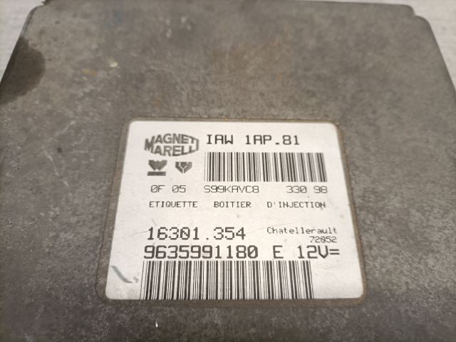 bontott PEUGEOT 206 Motorvezérlő