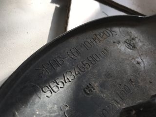 bontott PEUGEOT 206 Felső Vezérlés Burkolat