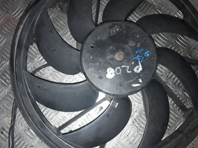 bontott PEUGEOT 206 Hűtőventilátor