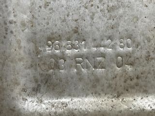 bontott PEUGEOT 206 Leömlő Hővédő Lemez