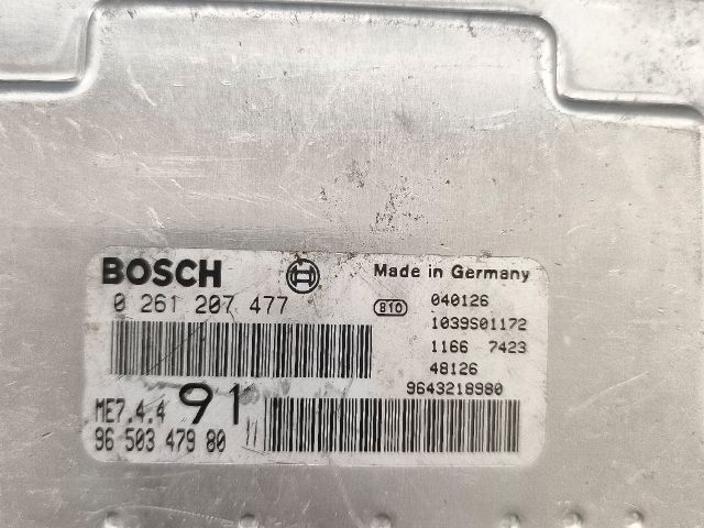 bontott PEUGEOT 206 Motorvezérlő