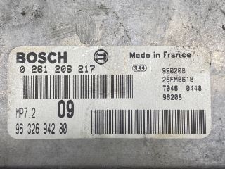 bontott PEUGEOT 206 Motorvezérlő