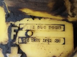 bontott PEUGEOT 206 Üzemanyag Szivattyú