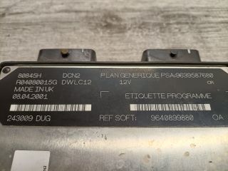 bontott PEUGEOT 206 Motorvezérlő