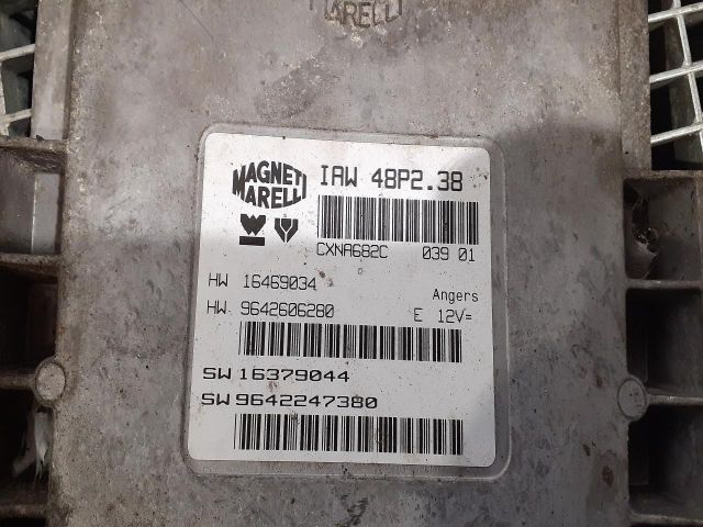 bontott PEUGEOT 206 Motorvezérlő