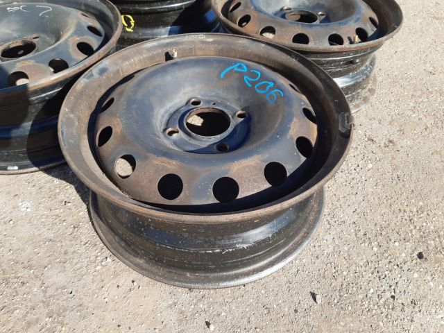 bontott PEUGEOT 206 Acélfelni Szett Gumival