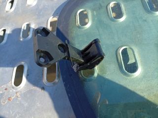 bontott PEUGEOT 206 Bal C Oszlop Oldalablak Üveg