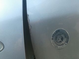 bontott PEUGEOT 206 Bal első Ajtó (Üres lemez)