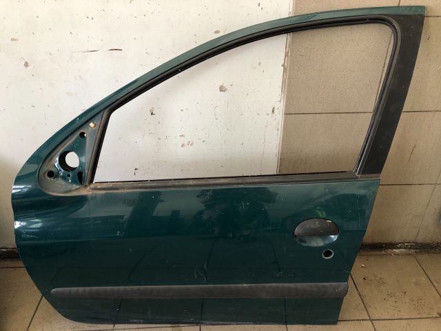 bontott PEUGEOT 206 Bal első Ajtó (Üres lemez)