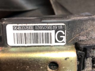 bontott PEUGEOT 206 Bal első Biztonsági Öv