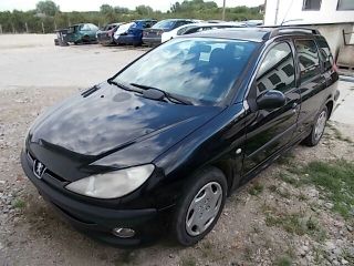 bontott PEUGEOT 206 Bal hátsó Belső Kilincs