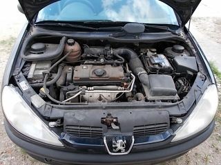 bontott PEUGEOT 206 Bal hátsó Belső Kilincs