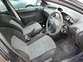 bontott PEUGEOT 206 Bal hátsó Belső Kilincs