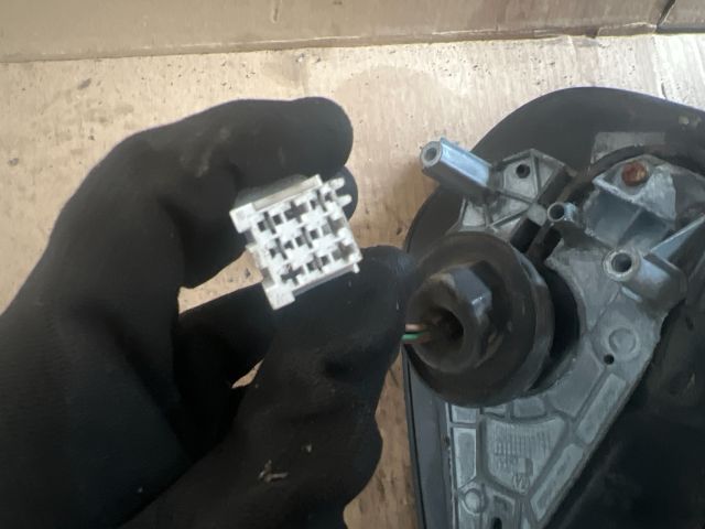 bontott PEUGEOT 206 Bal Visszapillantó Tükör (Elektromos)