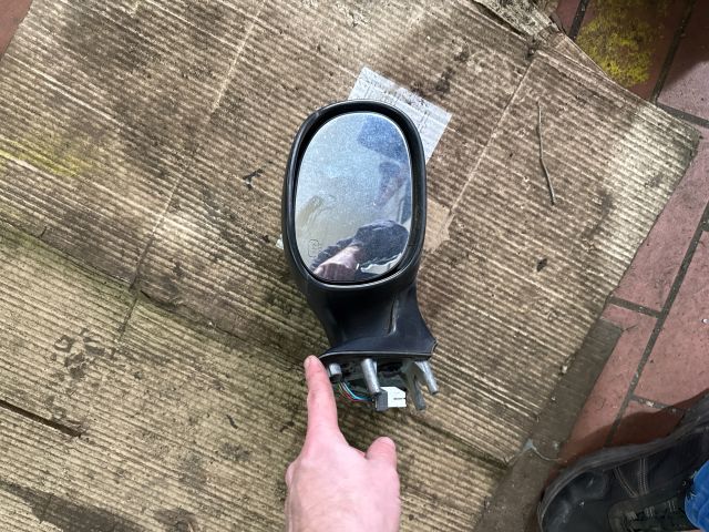 bontott PEUGEOT 206 Bal Visszapillantó Tükör (Elektromos)