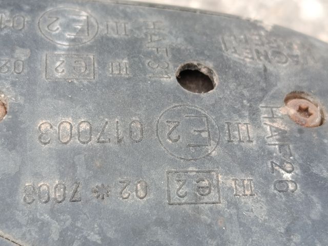 bontott PEUGEOT 206 Bal Visszapillantó Tükör (Mechanikus)