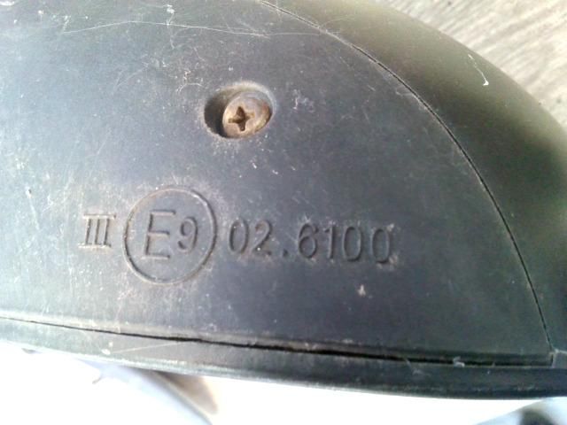bontott PEUGEOT 206 Bal Visszapillantó Tükör (Mechanikus)