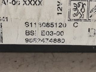 bontott PEUGEOT 206 Biztosítéktábla Utastér