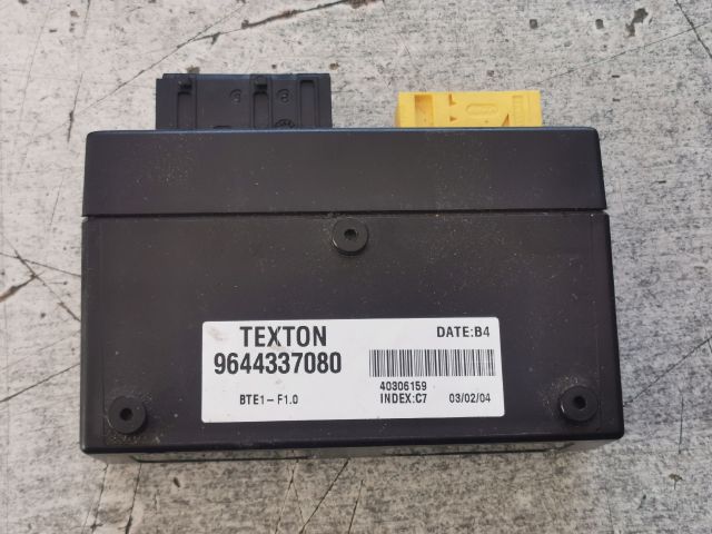 bontott PEUGEOT 206 Cabrio Tetővezérlő