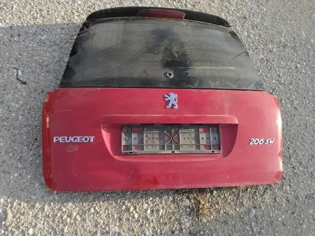 bontott PEUGEOT 206 Csomagtérajtó (Részeivel)