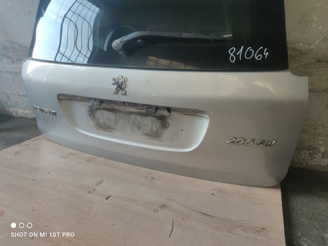 bontott PEUGEOT 206 Csomagtérajtó (Részeivel)