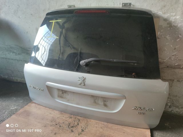 bontott PEUGEOT 206 Csomagtérajtó (Üres lemez)