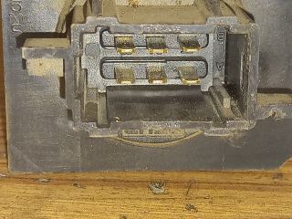 bontott PEUGEOT 206 Előtét Ellenállás Fűtőmotor