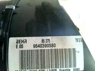 bontott PEUGEOT 206 Fűtés Box