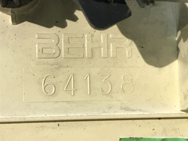 bontott PEUGEOT 206 Fűtéskapcsoló (Nem klímás)