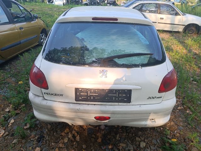 bontott PEUGEOT 206 Hátsó Lökhárító Merevítő (Fém)