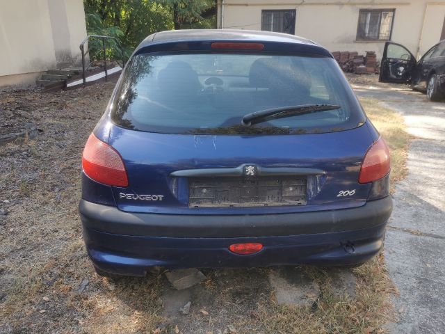 bontott PEUGEOT 206 Hátsó Lökhárító (Részeivel)